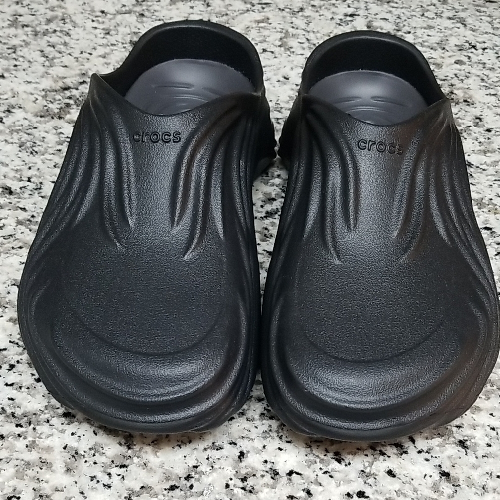 CROCS Men's/Unisex Black Slip-On Foam Mules